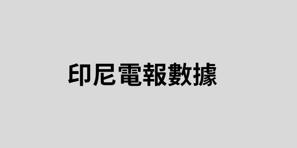 印尼電報數據